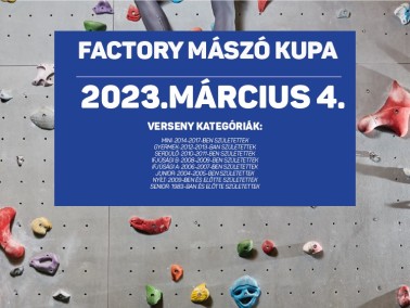 Magyar Mászó Kupa Factory Aréna